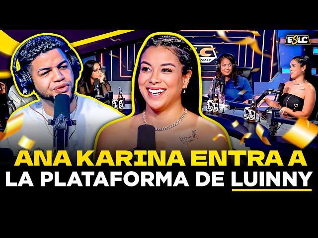 ANA KARINA ENTRA A LA PLATAFORMA DE LUINNY CORPORAN “RESPONDE TODO DE SU VIDA Y DANIEL LUCIANO”