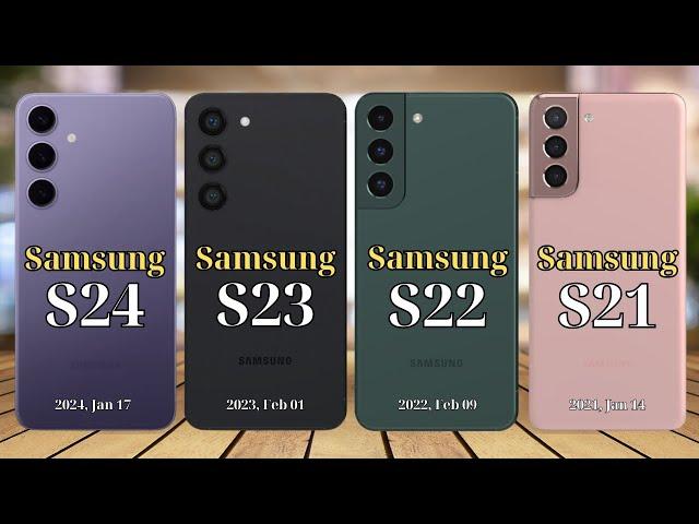 S24 Vs S23 Vs S22 Vs S21 || Samsung Galaxy || Mr.Compare || 4K Video