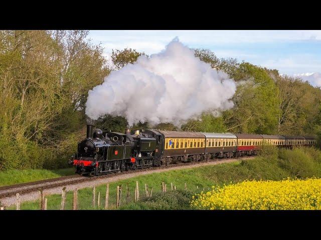 Double Headed Steam Trains #2 - 44 Locomotives & 25 Combinations !