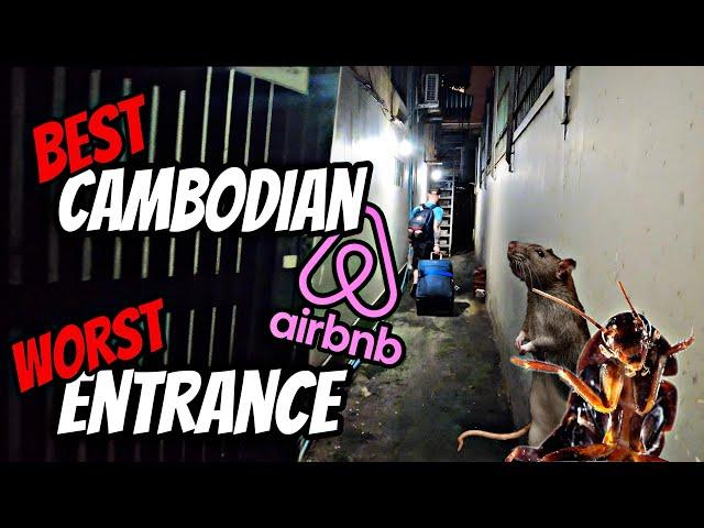 Best Cambodian AirBnb Worst Entrance! Phnom Penh