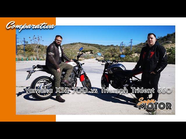 Comparativa entre Triumph Trident 660 vs Yamaha XSR 700 / SuperMotor.Online / T3 - E13