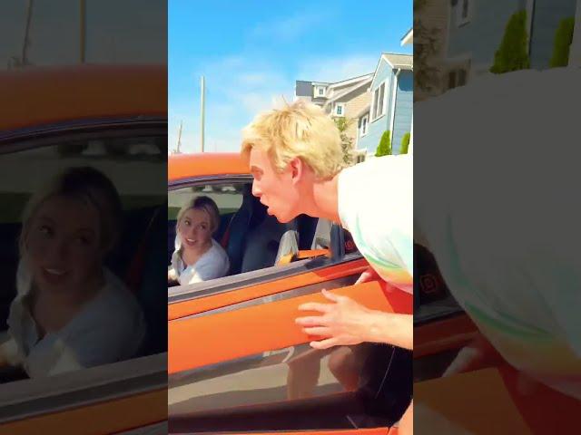 She Farted in Stephen Sharer’s SUPERCAR!!