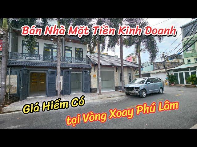 Bán Nhà Mặt Tiền Giá Siêu Tốt | Ngay Công Viên Phú Lâm Quận 6 | Mới Đẹp 3 Phòng Ngủ