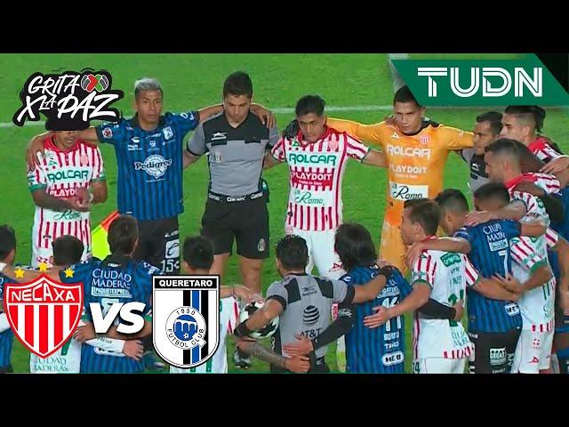 ¡Qué imagen! Se detiene el partido para abrazarse | Necaxa 1-0 Querétaro | Grita México C22 - J10 |