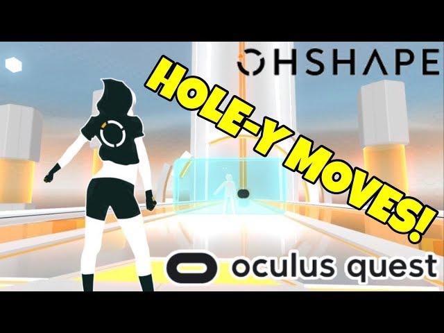 Hole in the Wall in VR! Oh Shape - Oculus Quest Gameplay