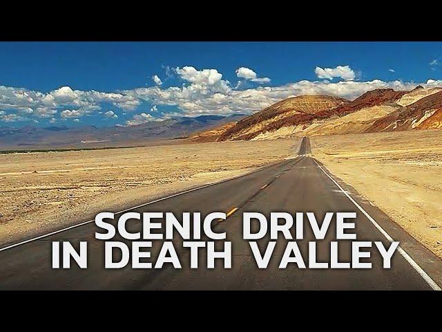 SCENIC DRIVE - Death Valley National Park, California, Nevada, USA, Travel, FHD