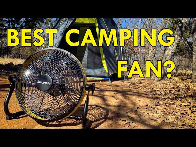 New Favorite Camping Fan? - Smartele 12" Rechargeable Floor Fan