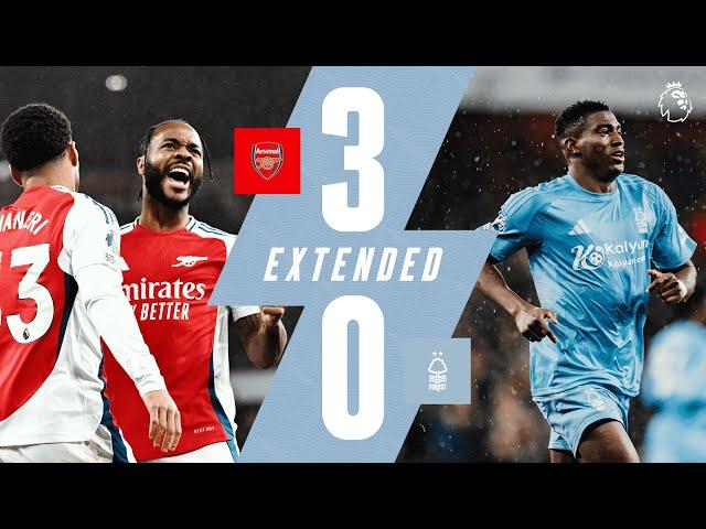 Arsenal 3-0 Forest | Extended Premier League Highlights