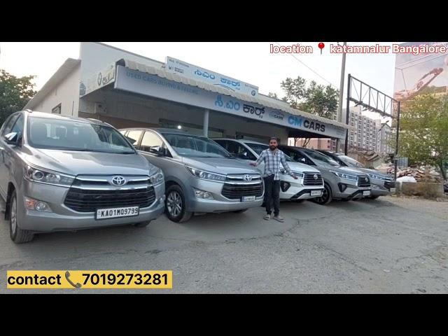 5️⃣ innova crysta's available for sale in bangalore