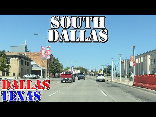 South Dallas - Dallas - Texas - 4K Neighborhood Drive