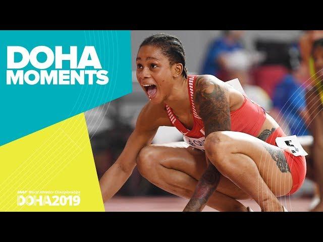 Salwa Eid Naser Storms to 400m Gold | World Athletics Championships 2019 | Doha Moments