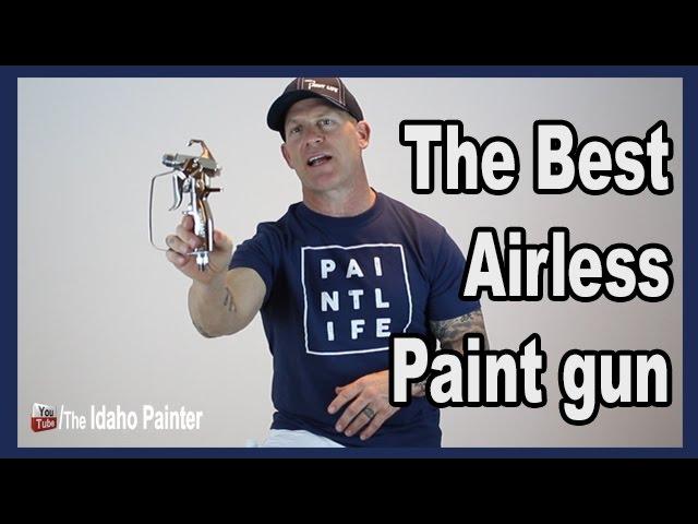 Graco Contractor Airless Spray Gun Review.  THE BEST PAINT GUN.