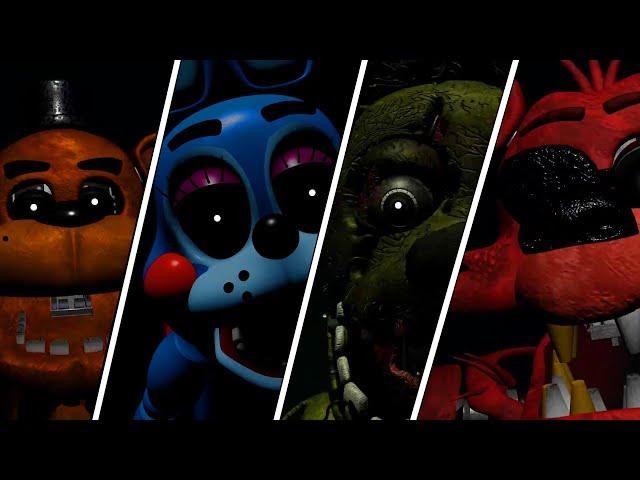 Every JUMPSCARE in FNAF: Coop | Roblox FNAF