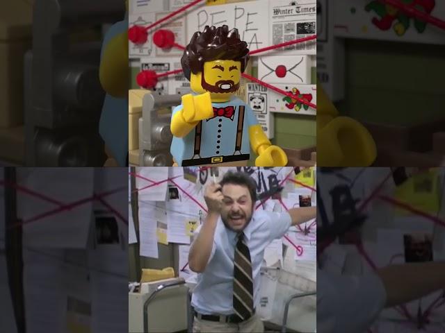 Pepe Silvia... but it's Lego - It's Always Sunny In Philadelphia Comparison #lego #alwayssunny