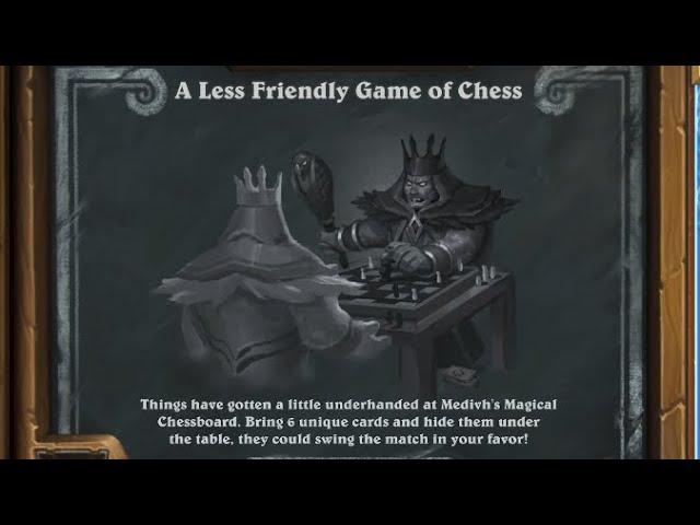 Tavern Brawl 165 - A Less Friendly Game of Chess, FRENZY PALADIN is a thing (apparently)