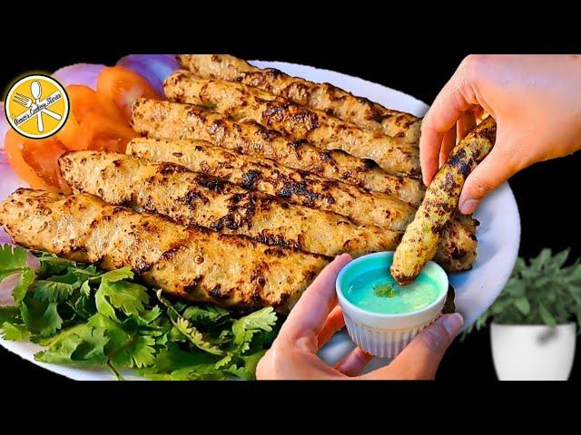 Chicken Seekh Kabab Recipe | Seekh Kabab Recipe | Chicken Recipe | @AimonsCookingStories