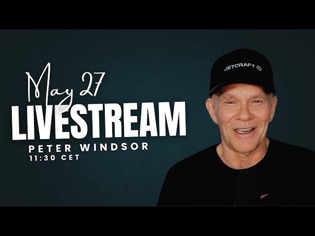 F1 livestream 0527 with Peter Windsor
