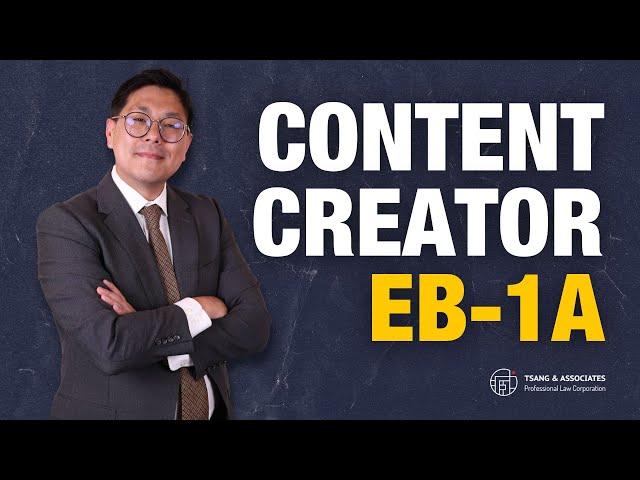 EB-1A for Content Creator Approved