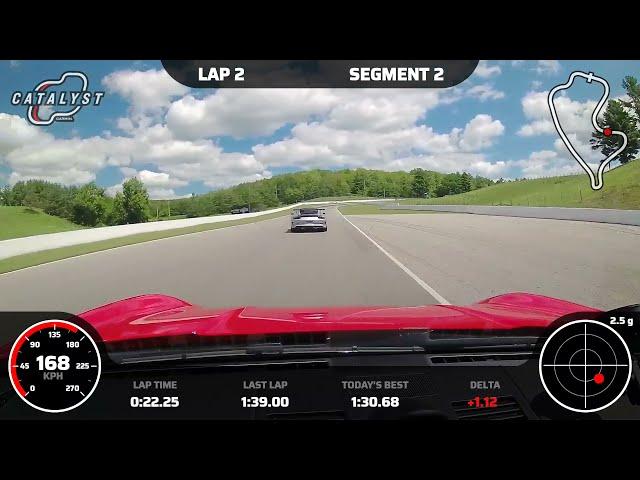 Mosport CTMP, Porsche 911 Carrera S (992) chasing a GT3RS (1:32)