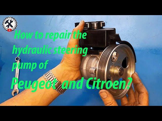 Unbelievable Trick: How to Repair a Peugeot 206 Hydraulic Pump in Under 20 Minutes!