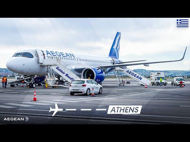 Full Flight: Aegean Airlines NEW A320neo - (Thessaloniki ︎ Athens)