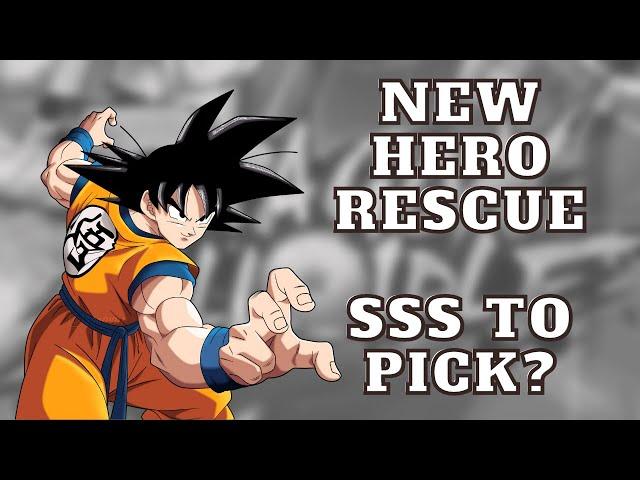 SSS to pick in HERO RESCUE! (Dragon Ball Idle)