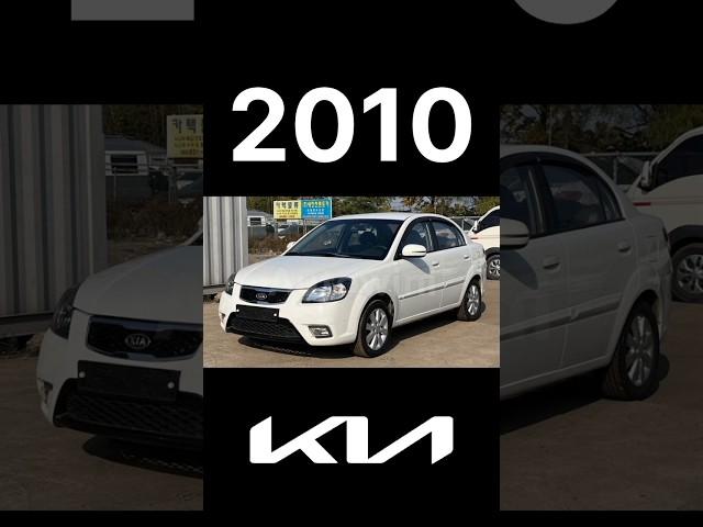 evolution of Kia pride (1991-2023) #shorts #viral #pride #tranding