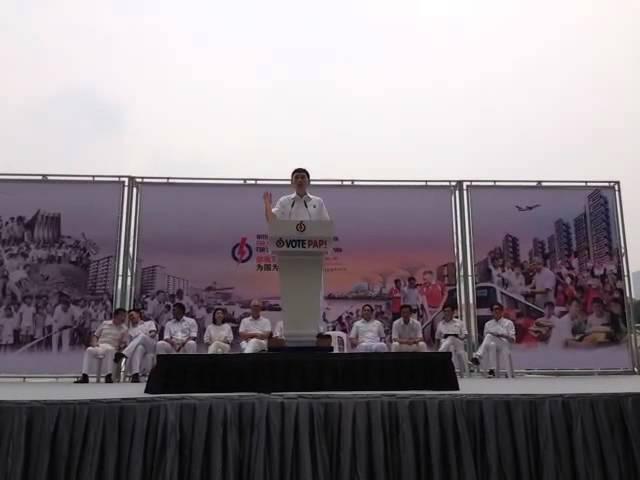 Lunchtime rally: Chee Hong Tat on opposition: Only during election, suddenly make noise!