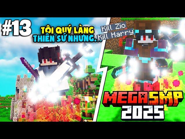 Trốn Khỏi Làng Thiên Sứ... | KiraMC Minecraft MEGA SMP 2025 Tập 13