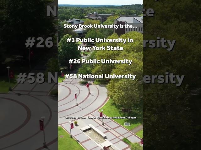 Highest-Ever Rankings for Stony Brook University #shorts