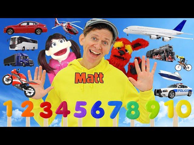 Vehicles | How Many Do You See? Song | Dream English Kids