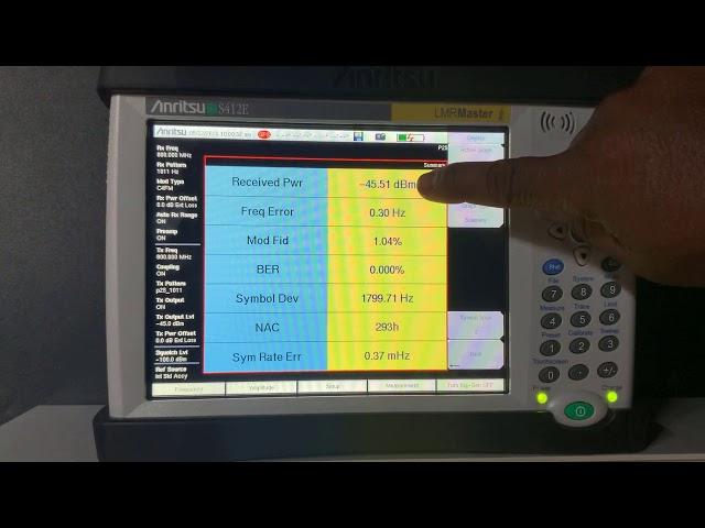 LMR Master S412E P25 Analyzer Option Demonstration