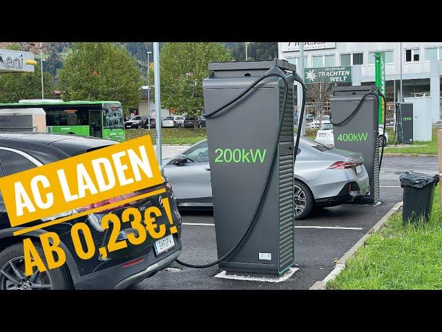 Charge it easy  AC laden ab 0,23€/kWh sowie JET 0,59€