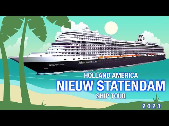 Holland America Nieuw Statendam Ship Tour