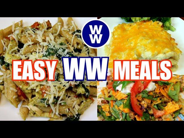 What's For Dinner #46 Easy Family Friendly WW(Weight Watchers)Recipes NEW VIEWER RECIPE PESTO PASTA!