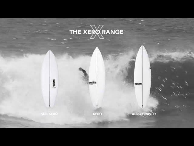 JS breaking down the Xero range for forgiving performance surfing