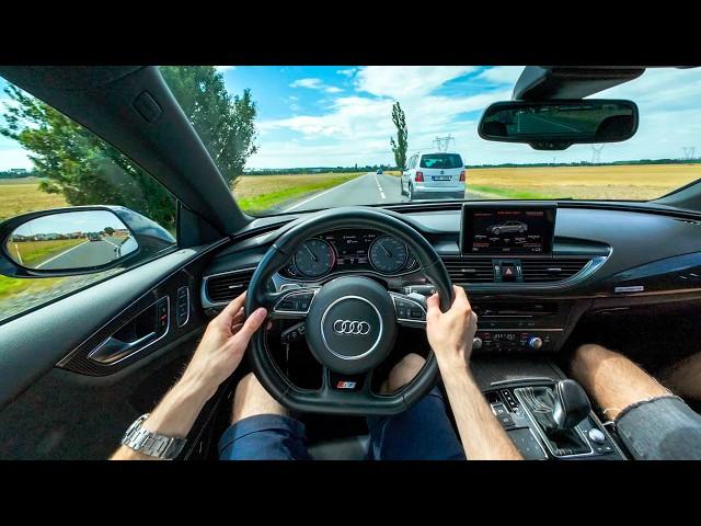 2017 AUDI S7 C7.5 - POV crazy 600HP **sleeper** STAGE 1