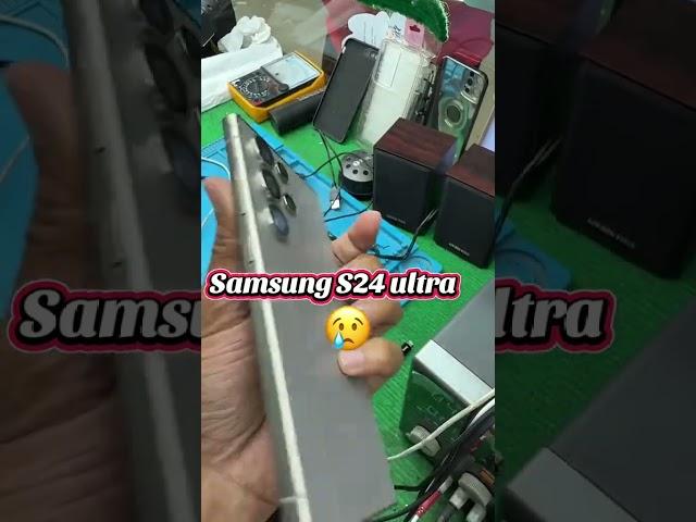 Samsung s24 Ultra display problem solution #smartphone #repair #gsm