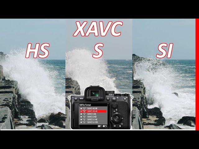 Which Video Format for Sony A7iv (A7siii A1 FX3)