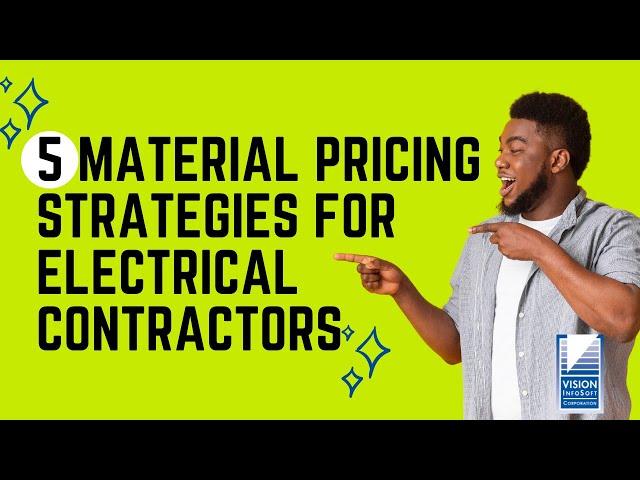 5 Material Pricing Strategies for Electrical Contractors