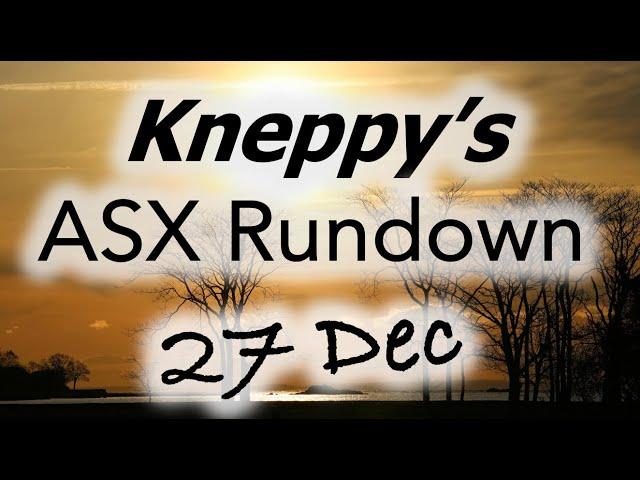 ASX Daily Rundown | We Survived and Thrived on the Loneliest and Most Boring Trading Day of the Year