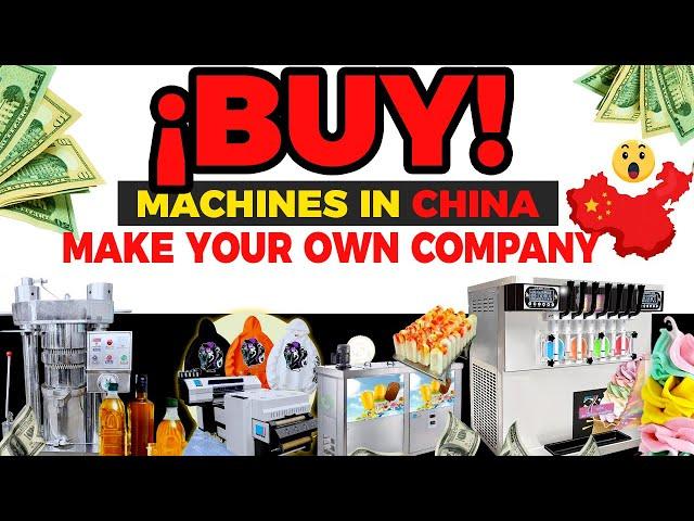17 EASY MACHINES TO IMPORT FROM CHINA FOR STARTING A HOME BUSINESS [58]