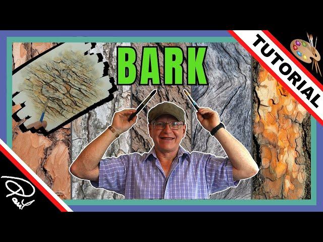 Painting Tree Bark For Beginners (COMPLETE Tree Bark Tutorial)