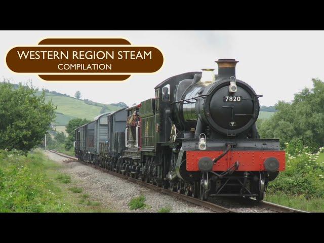 GWR Steam Locomotives | Western Region Compilation (2017-2022)