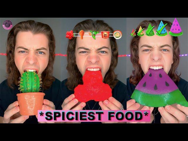 *1 HOUR* LukeDidThat *SPICIEST FOOD* TikTok Compilation | Best @luke.did.that TikTok Videos 2024