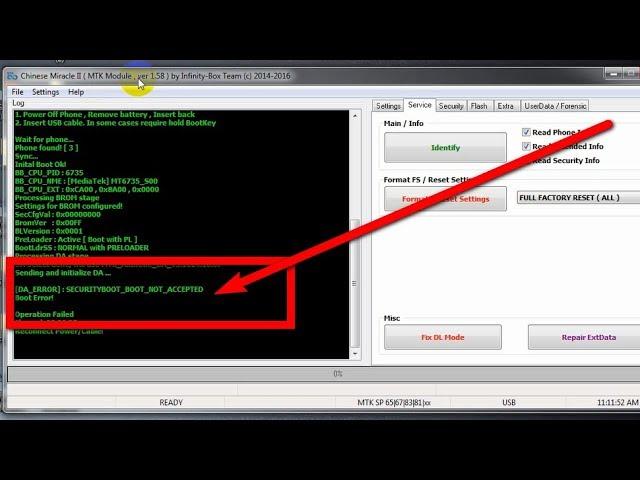 Cm2 MTK Android Securityboot boot not accepted Boot Error Fix File Free