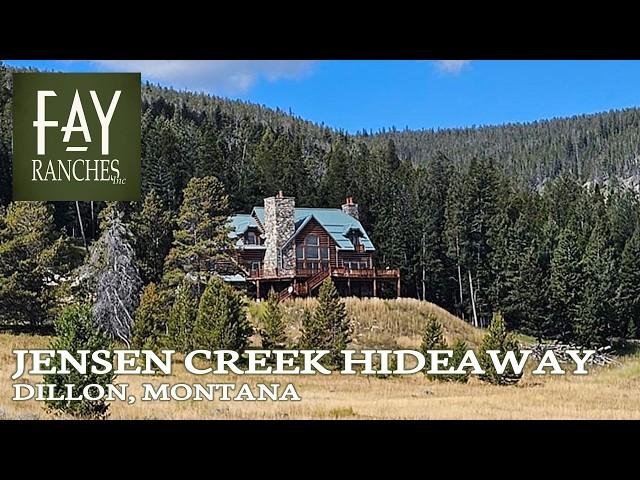 Montana Home With Land For Sale | Jensen Creek Hideaway | Dillon, MT