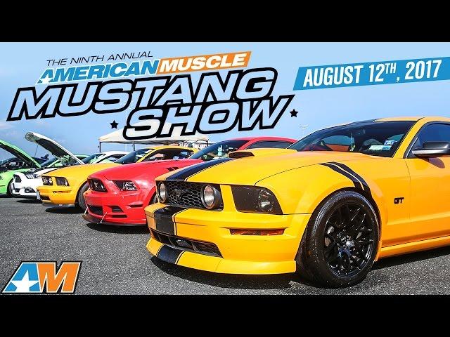 2017 AmericanMuscle Mustang Show – World’s Largest Mustang Show Benefiting Make A Wish