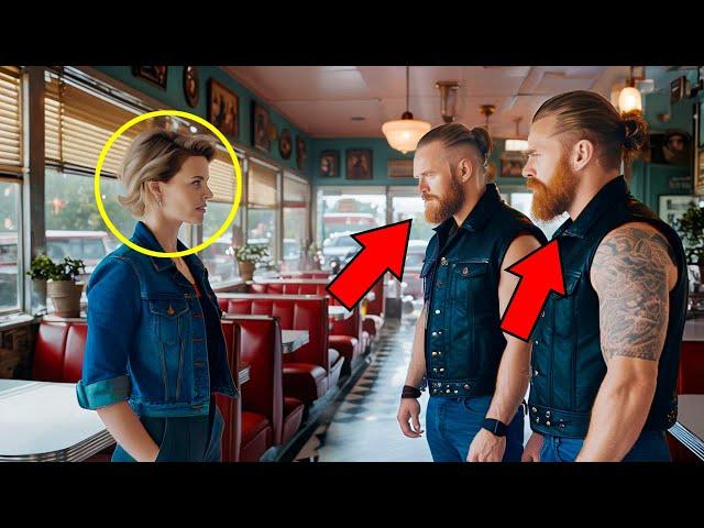 Bikers Mess With The WRONG Woman At The Restaurant