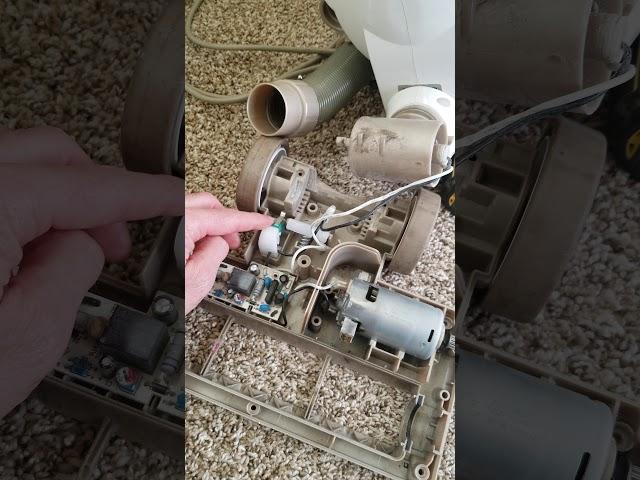 Shark Navigator brush not spinning fix.